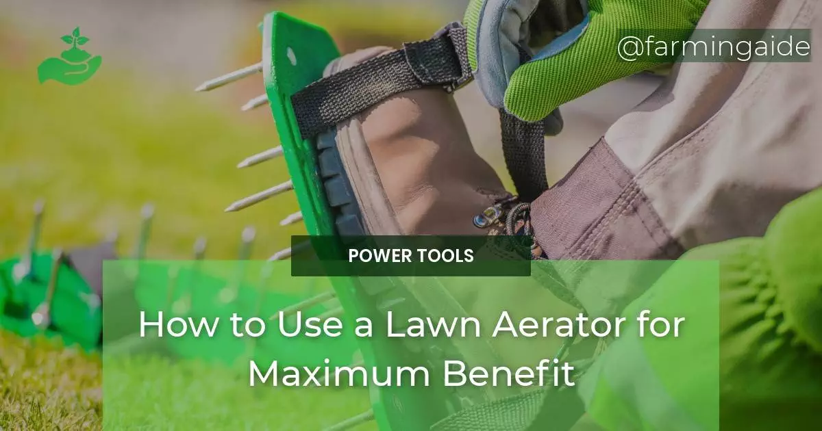 How to Use a Lawn Aerator for Maximum Benefit