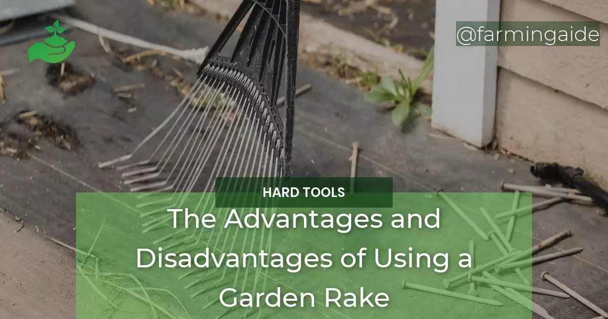 The Advantages and Disadvantages of Using a Garden Rake