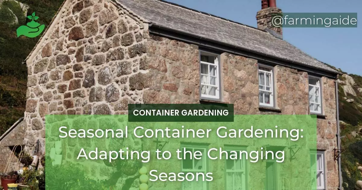 Seasonal Container Gardening: Adapting to the Changing Seasons