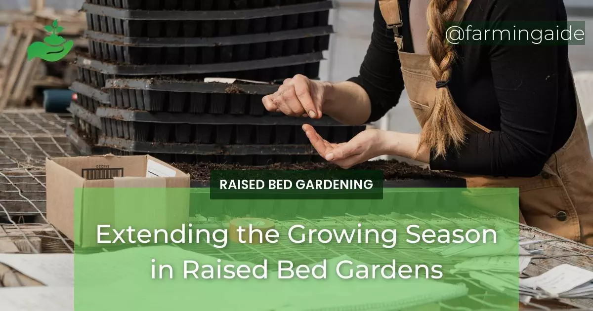 Extending the Growing Season in Raised Bed Gardens