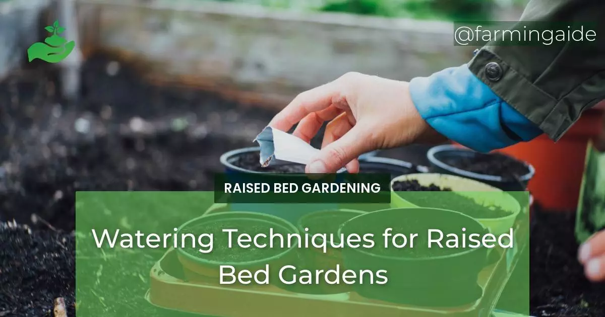 Watering Techniques for Raised Bed Gardens