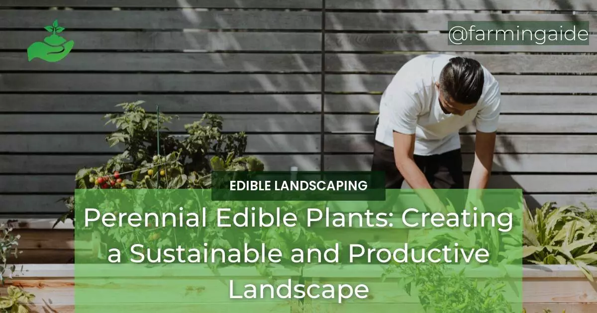 Perennial Edible Plants: Creating a Sustainable and Productive Landscape
