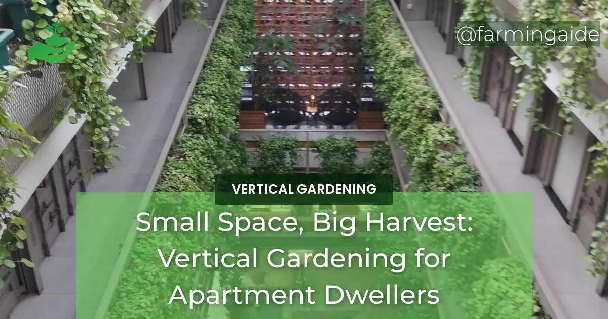 Vertical Gardening for Apartment Dwellers