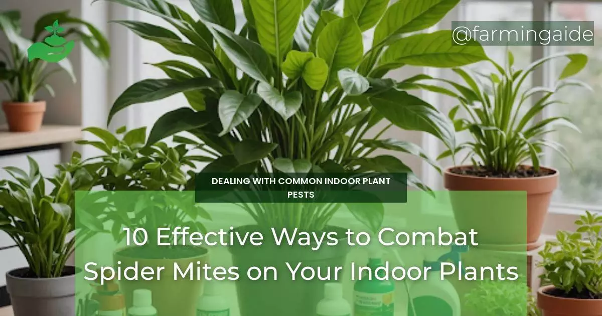 10 Effective Ways to Combat Spider Mites on Your Indoor Plants