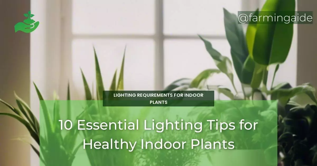 10 Essential Lighting Tips for Healthy Indoor Plants