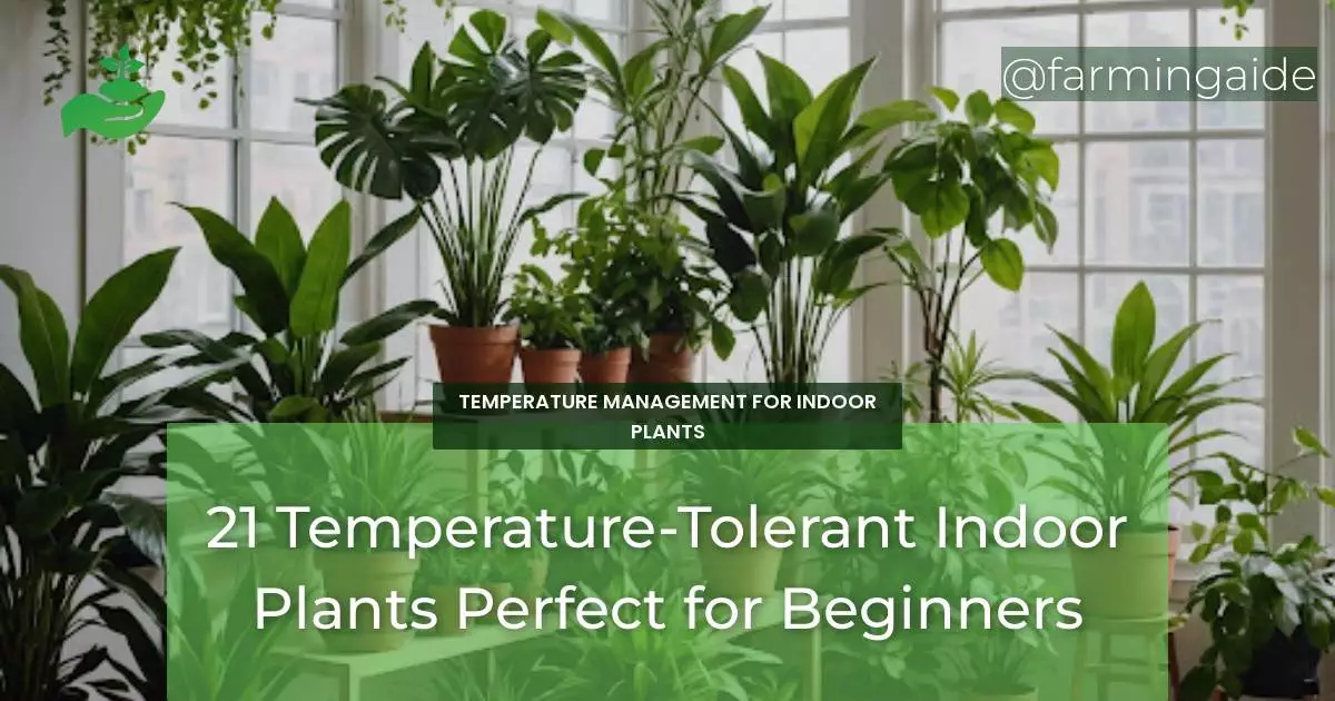 21 Temperature-Tolerant Indoor Plants Perfect for Beginners