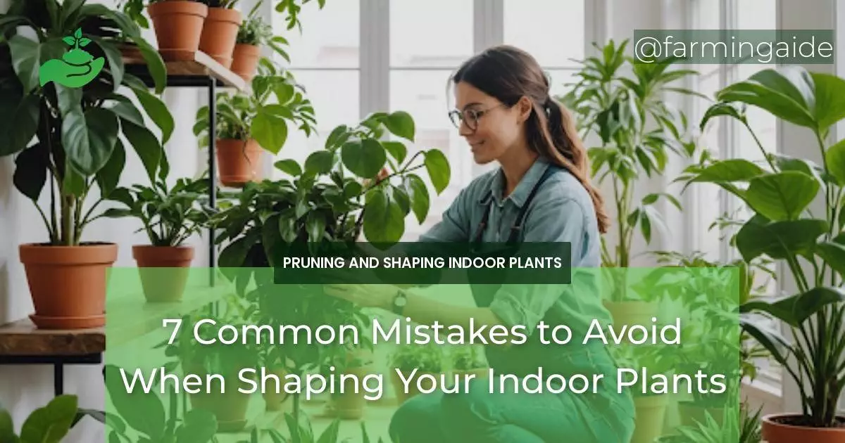 7 Common Mistakes to Avoid When Shaping Your Indoor Plants