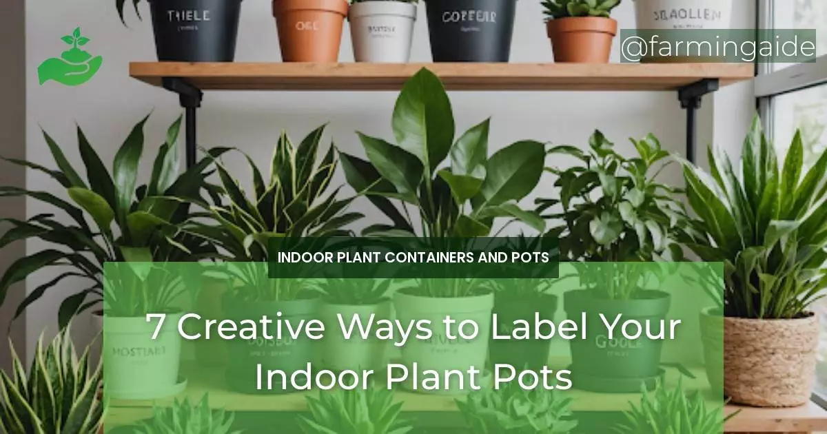 7 Creative Ways to Label Your Indoor Plant Pots