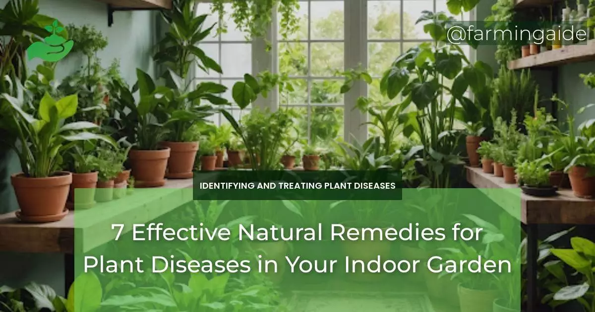 7 Effective Natural Remedies for Plant Diseases in Your Indoor Garden