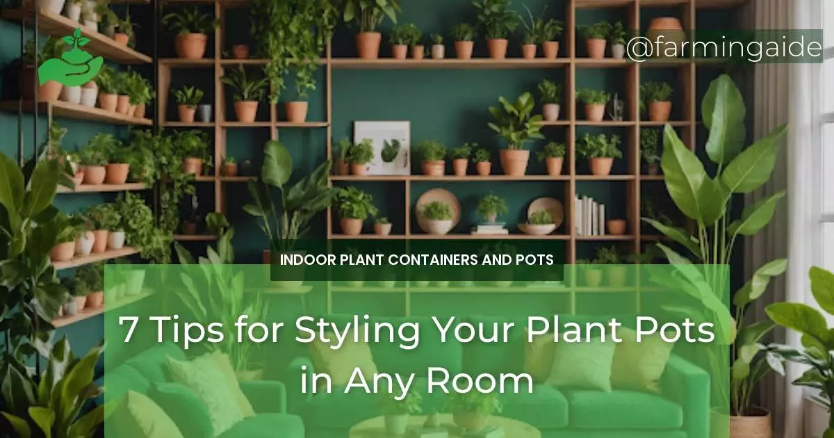 7 Tips for Styling Your Plant Pots in Any Room