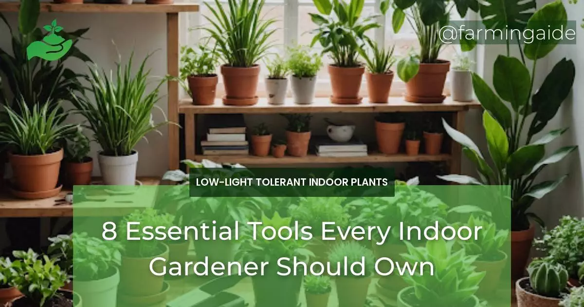 8 Essential Tools Every Indoor Gardener Should Own