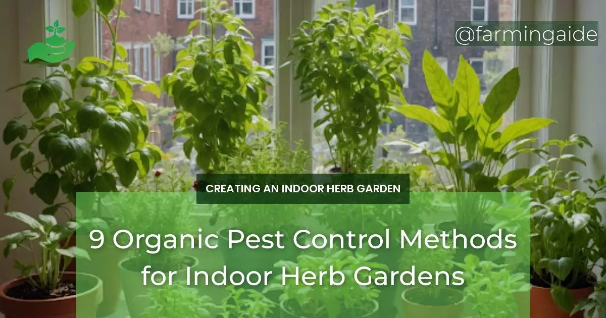9 Organic Pest Control Methods for Indoor Herb Gardens