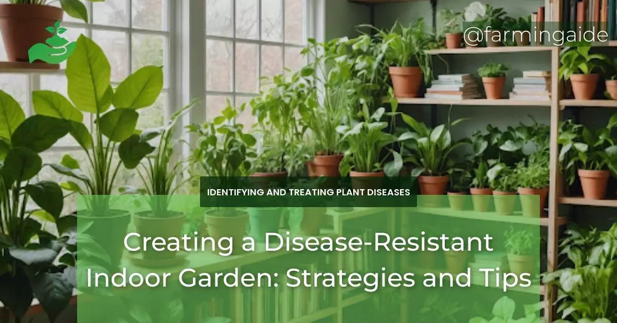 Creating a Disease-Resistant Indoor Garden: Strategies and Tips