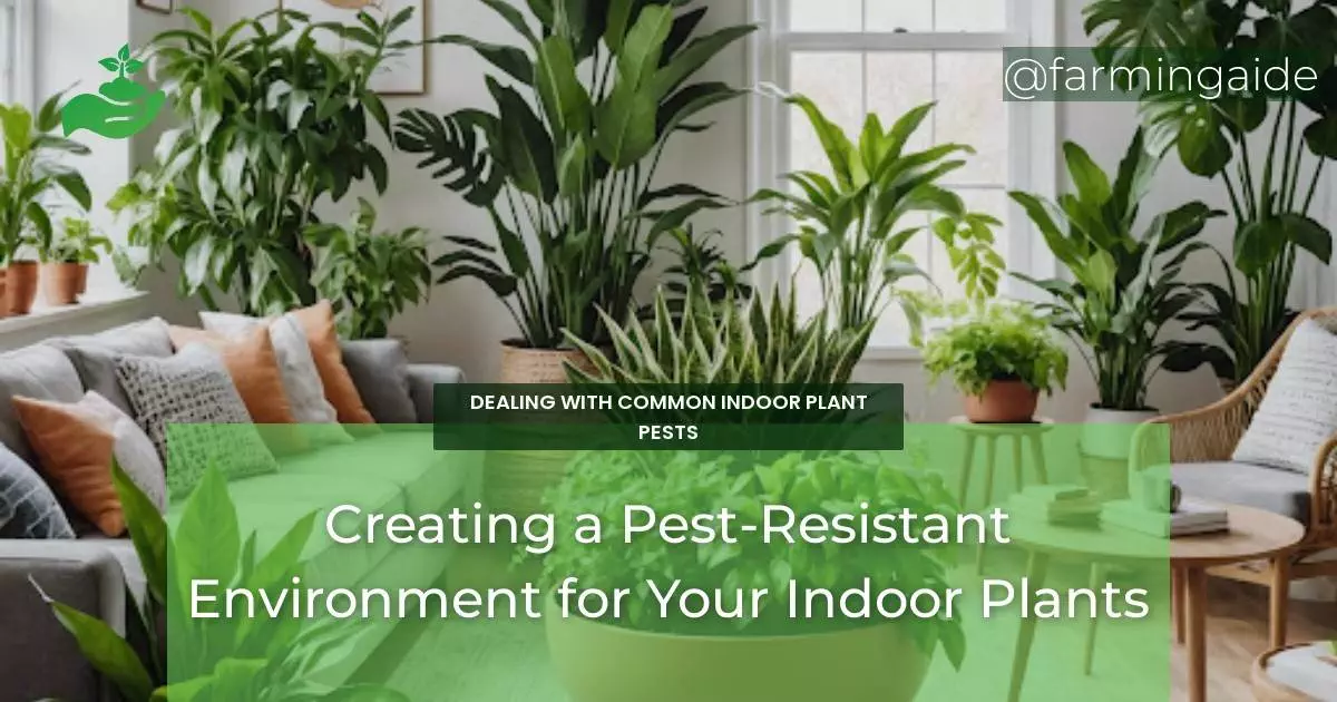 Creating a Pest-Resistant Environment for Your Indoor Plants