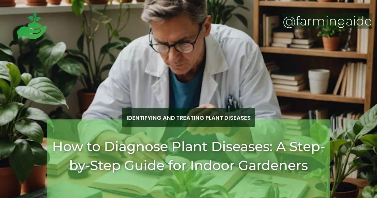 How to Diagnose Plant Diseases: A Step-by-Step Guide for Indoor Gardeners
