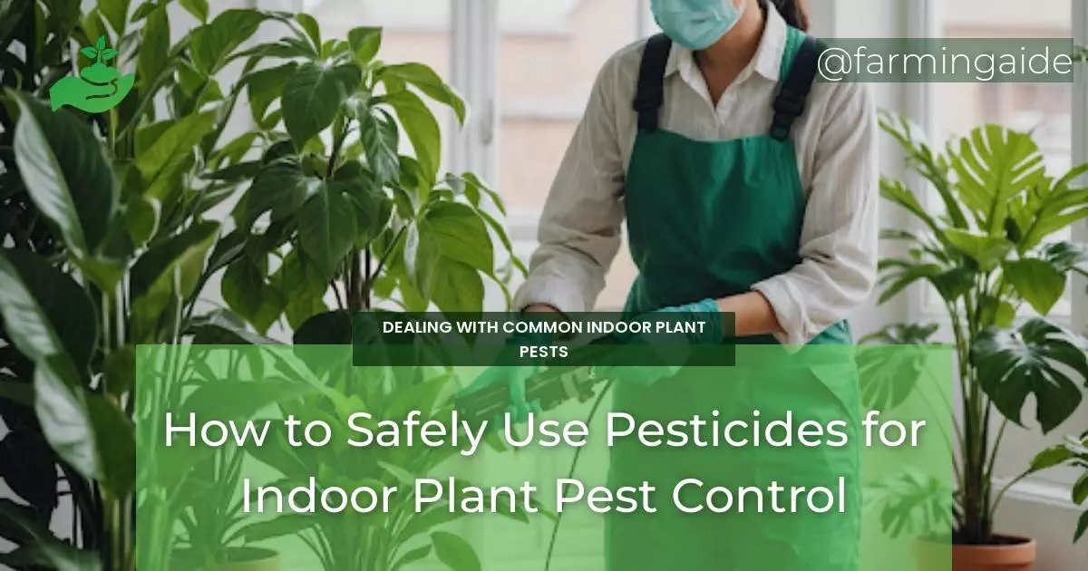 How to Safely Use Pesticides for Indoor Plant Pest Control