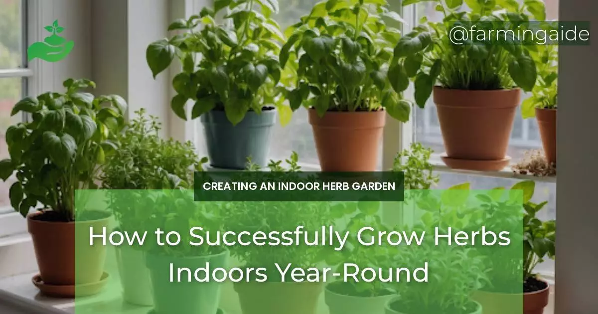 How to Successfully Grow Herbs Indoors Year-Round