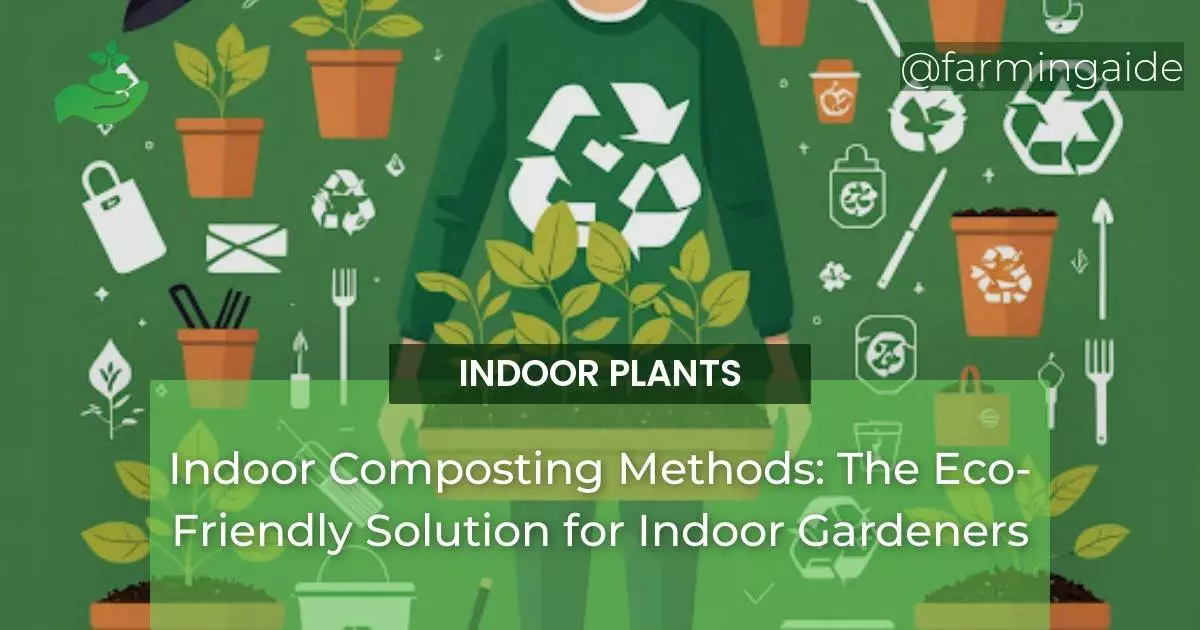 Indoor Composting Methods: The Eco-Friendly Solution for Indoor Gardeners