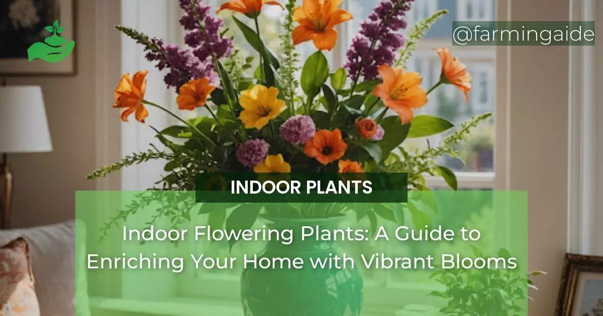 Indoor Flowering Plants: A Guide to Enriching Your Home with Vibrant Blooms