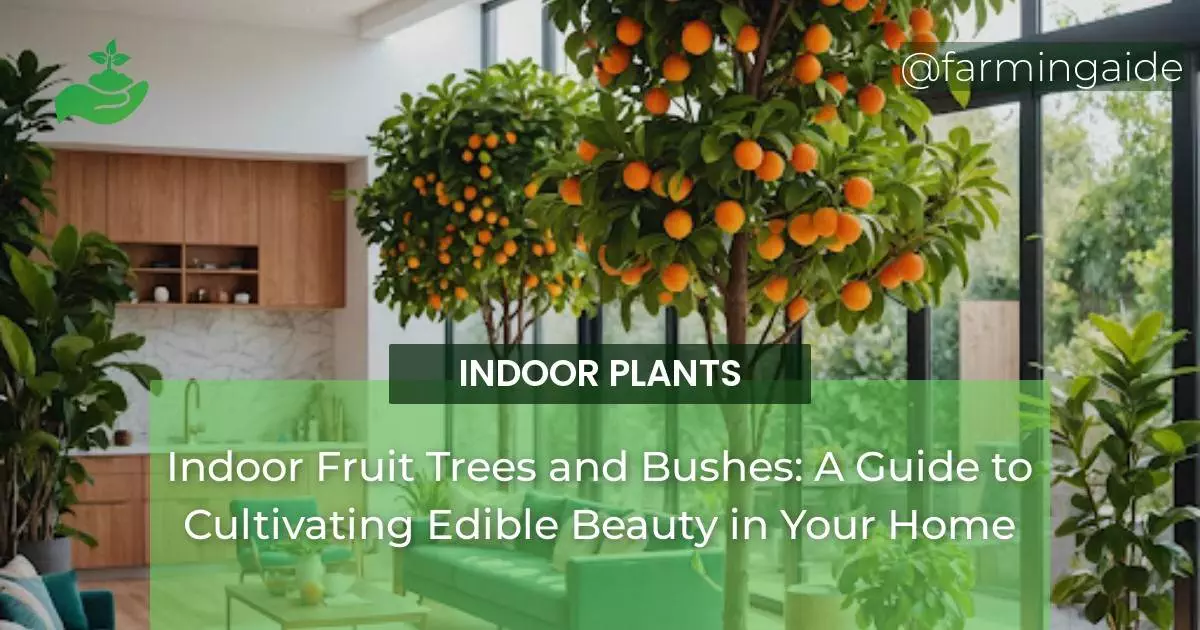 Indoor Fruit Trees and Bushes: A Guide to Cultivating Edible Beauty in Your Home