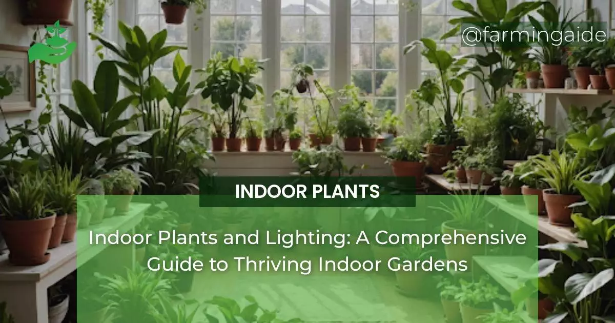 Indoor Plants and Lighting: A Comprehensive Guide to Thriving Indoor Gardens