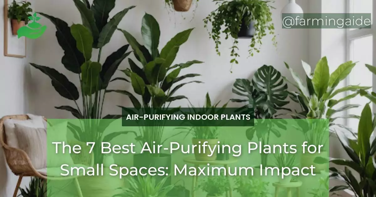 The 7 Best Air-Purifying Plants for Small Spaces: Maximum Impact