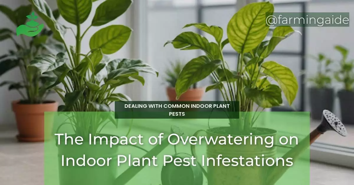 The Impact of Overwatering on Indoor Plant Pest Infestations