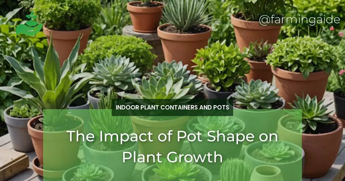 The Impact of Pot Shape on Plant Growth