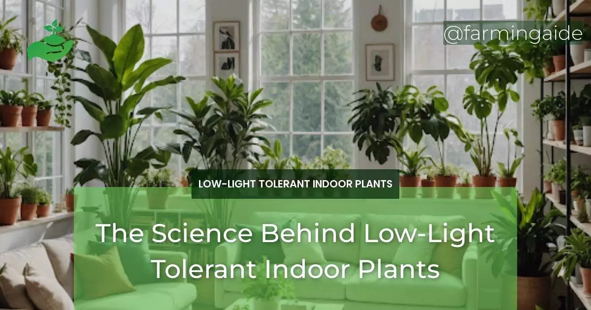The Science Behind Low-Light Tolerant Indoor Plants