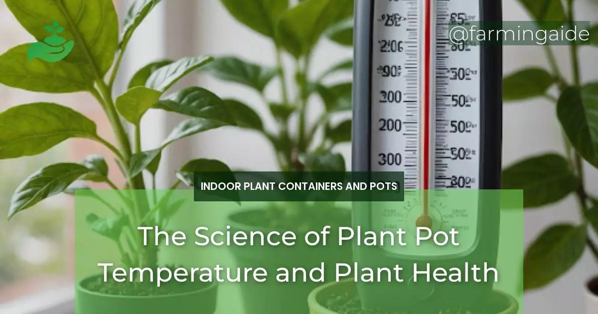 The Science of Plant Pot Temperature and Plant Health