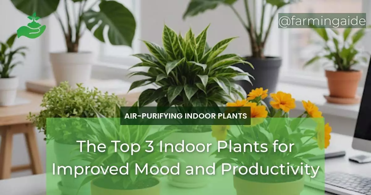 The Top 3 Indoor Plants for Improved Mood and Productivity