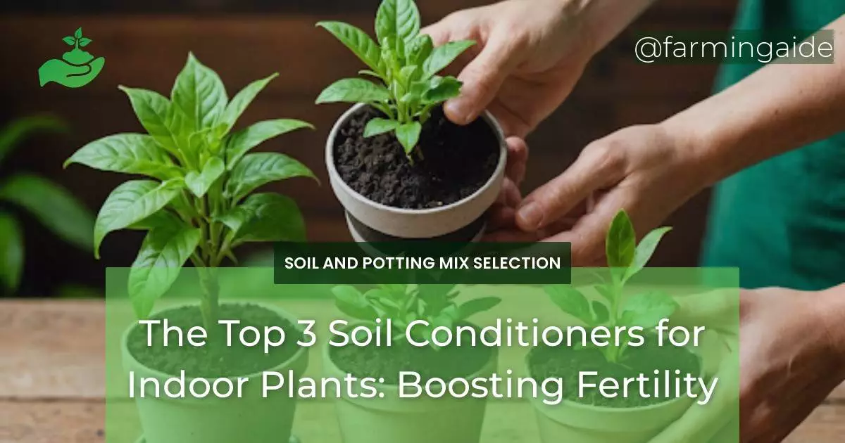 The Top 3 Soil Conditioners for Indoor Plants: Boosting Fertility