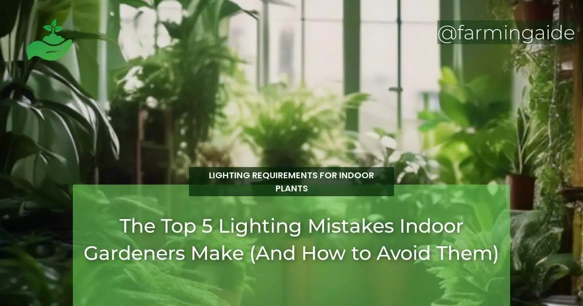 The Top 5 Lighting Mistakes Indoor Gardeners Make (And How to Avoid Them)