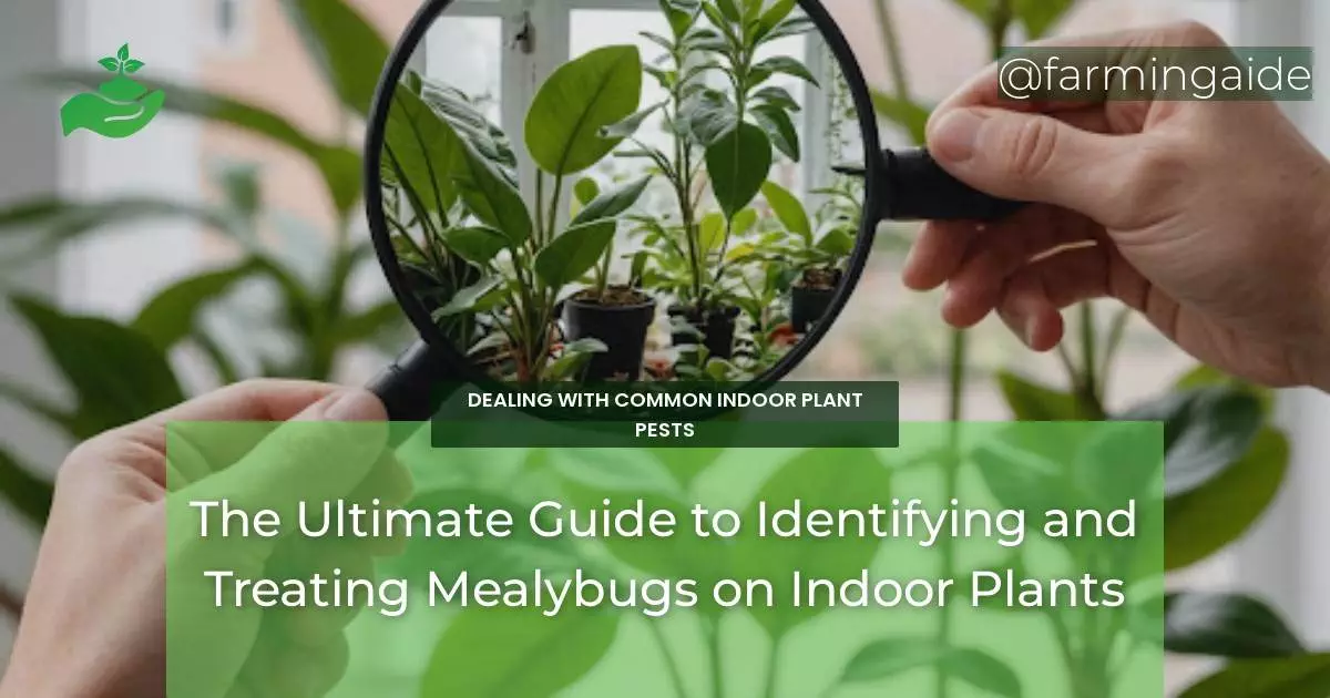 The Ultimate Guide to Identifying and Treating Mealybugs on Indoor Plants