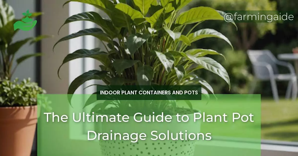 The Ultimate Guide to Plant Pot Drainage Solutions
