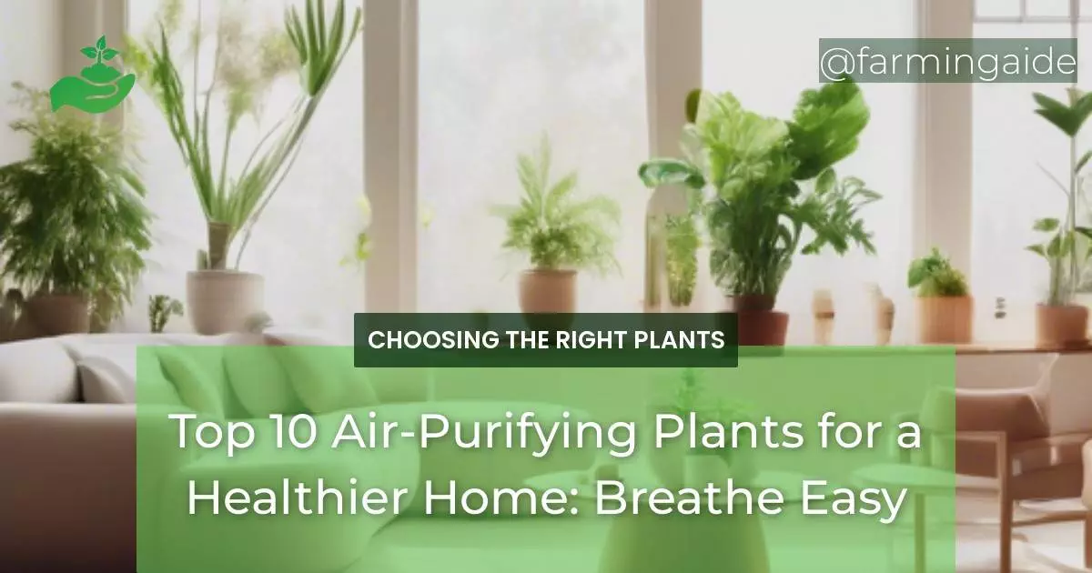 Top 10 Air-Purifying Plants for a Healthier Home: Breathe Easy