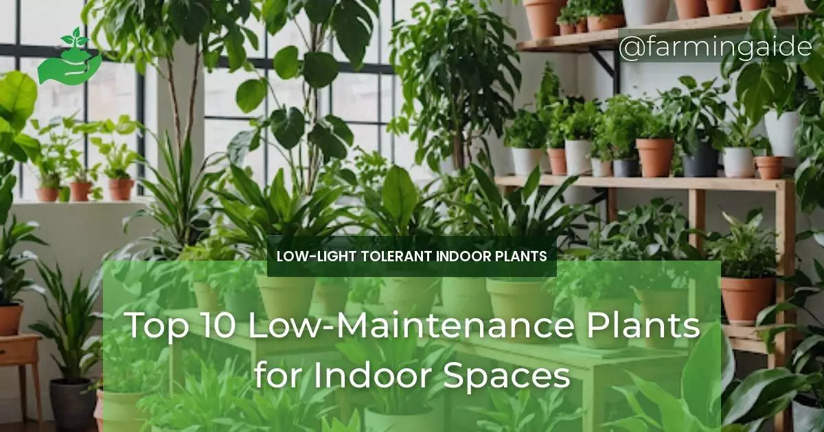 Top 10 Low-Maintenance Plants for Indoor Spaces