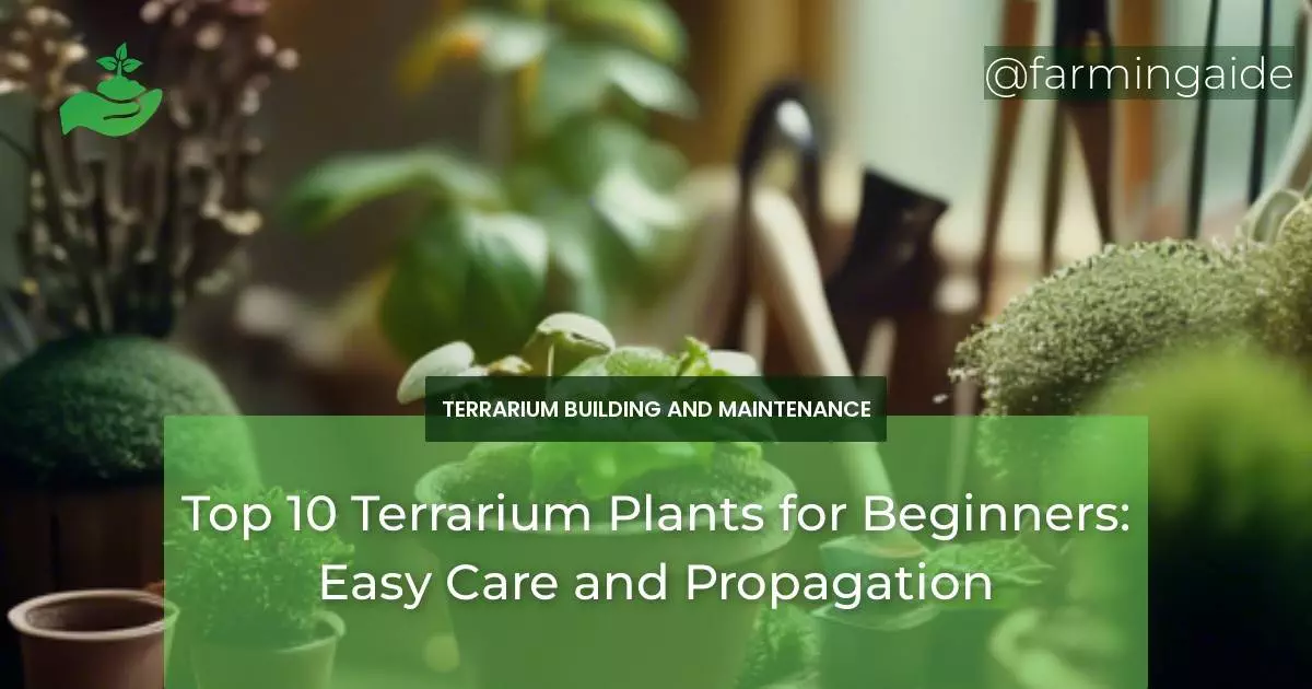 Top 10 Terrarium Plants for Beginners: Easy Care and Propagation
