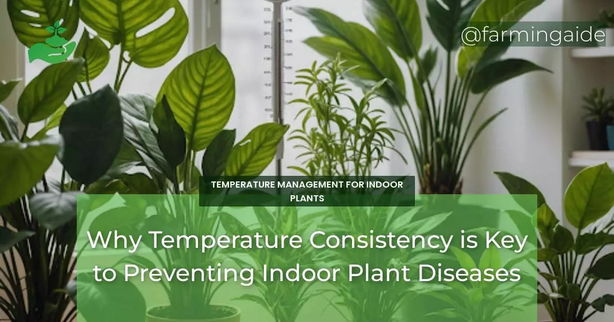 Why Temperature Consistency is Key to Preventing Indoor Plant Diseases