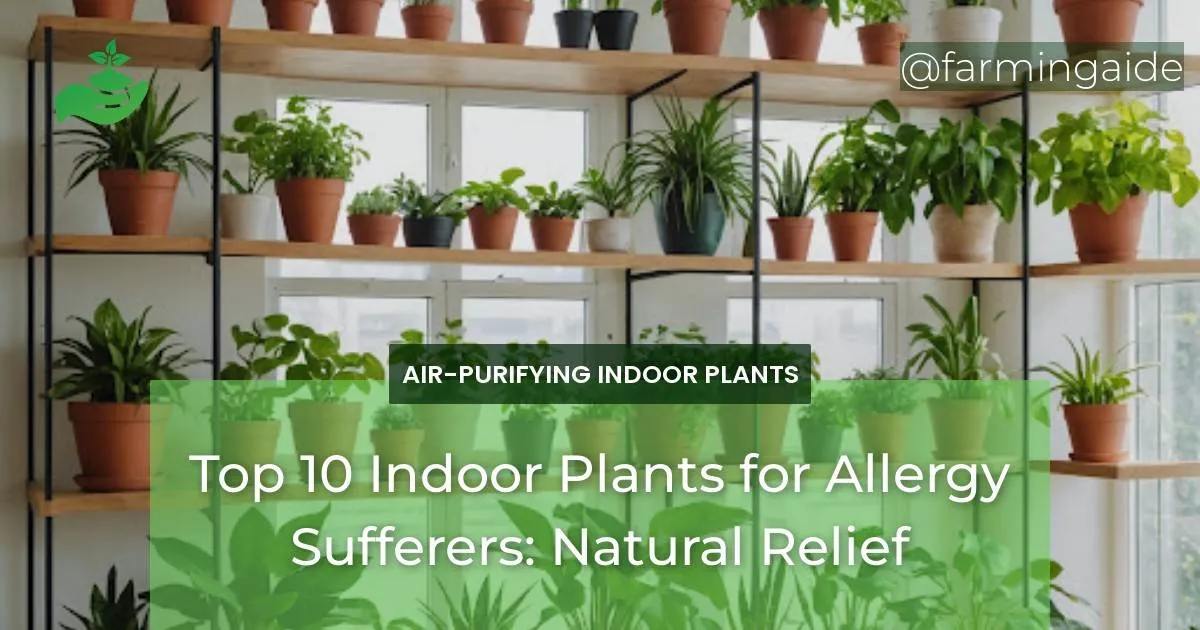 Top 10 Indoor Plants for Allergy Sufferers Natural Relief